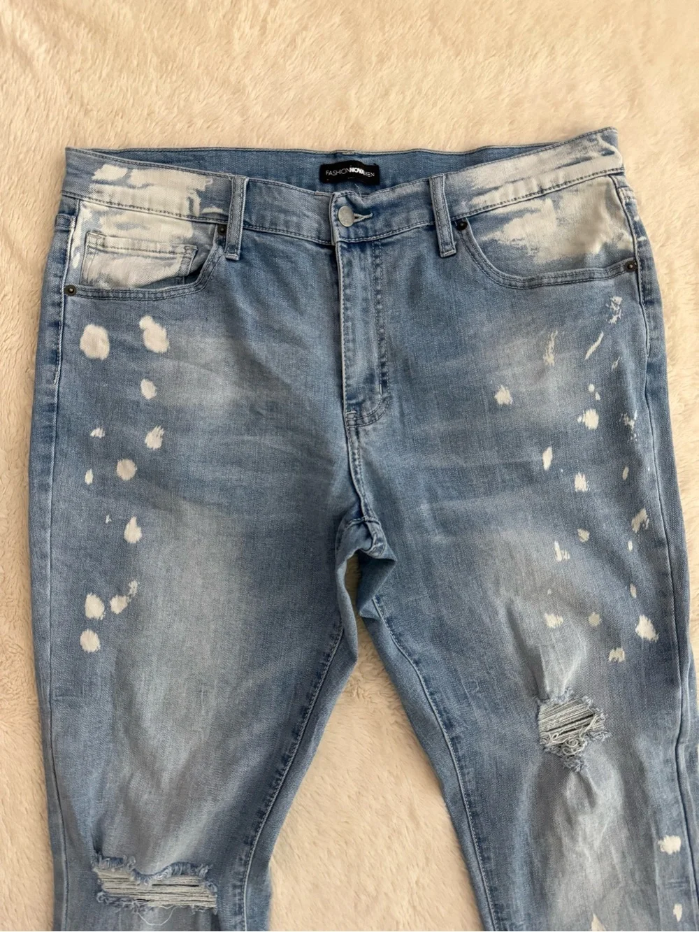 Men’s Distressed Jeans, Size 36, Nova Men, Fashion Nova